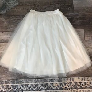 Tulle skirt